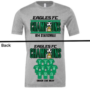 Eagles Soccer Fall 2025 Champions Shirt