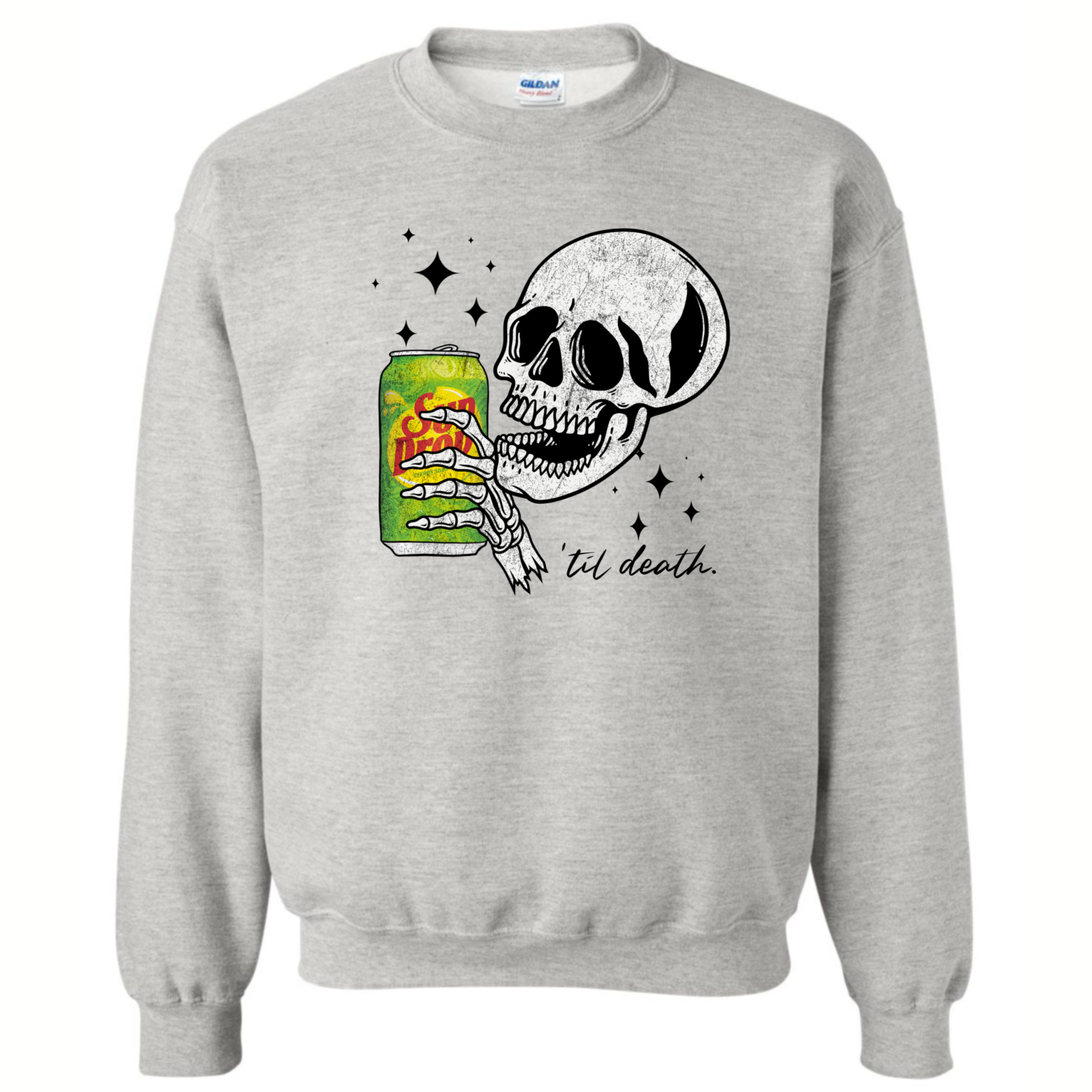 ‘Til Death Soda/Coffee Sweatshirt - Image 9