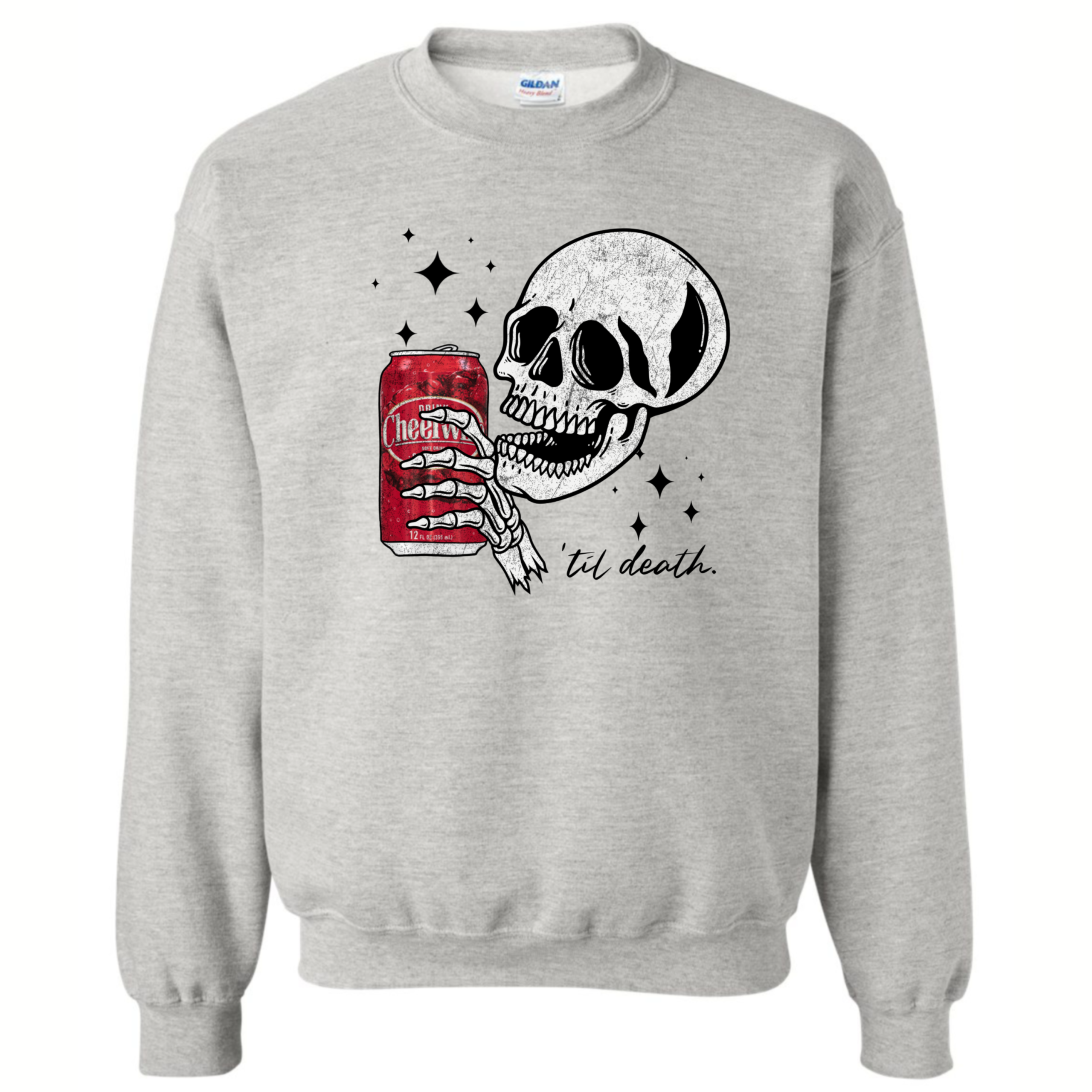 ‘Til Death Soda/Coffee Sweatshirt - Image 7