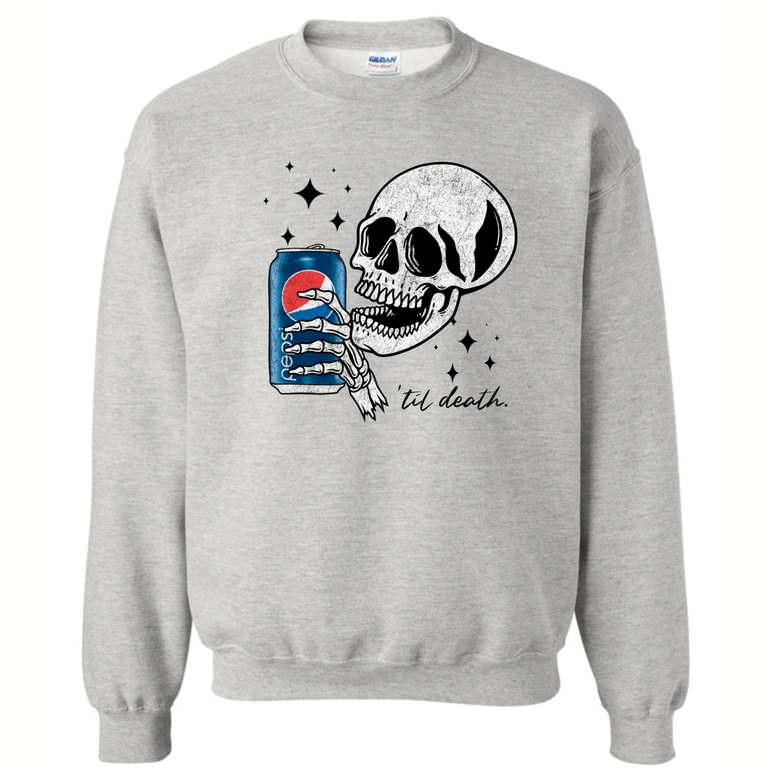 ‘Til Death Soda/Coffee Sweatshirt - Image 5