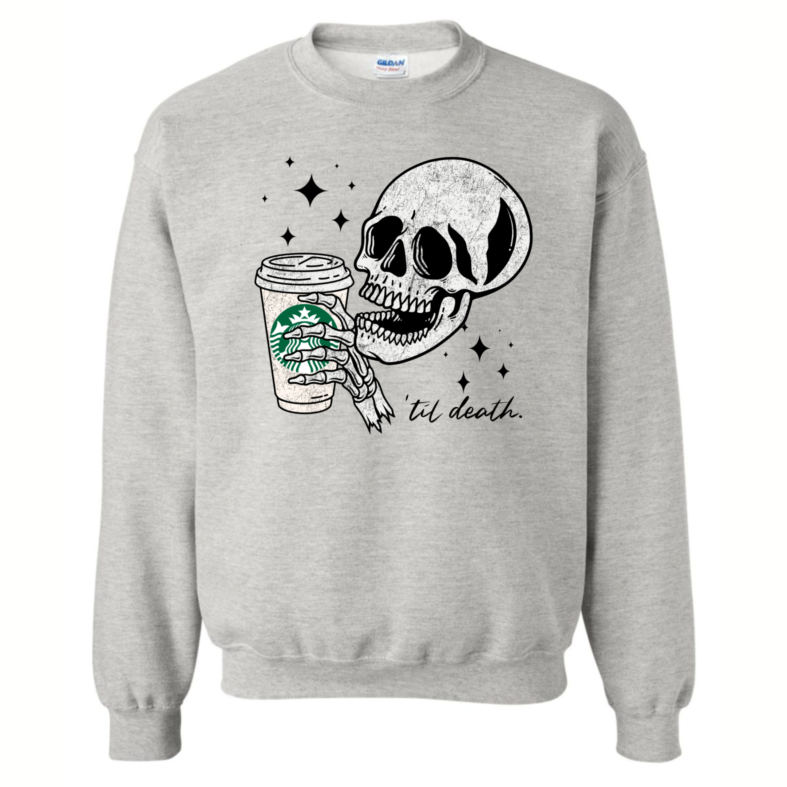‘Til Death Soda/Coffee Sweatshirt - Image 4