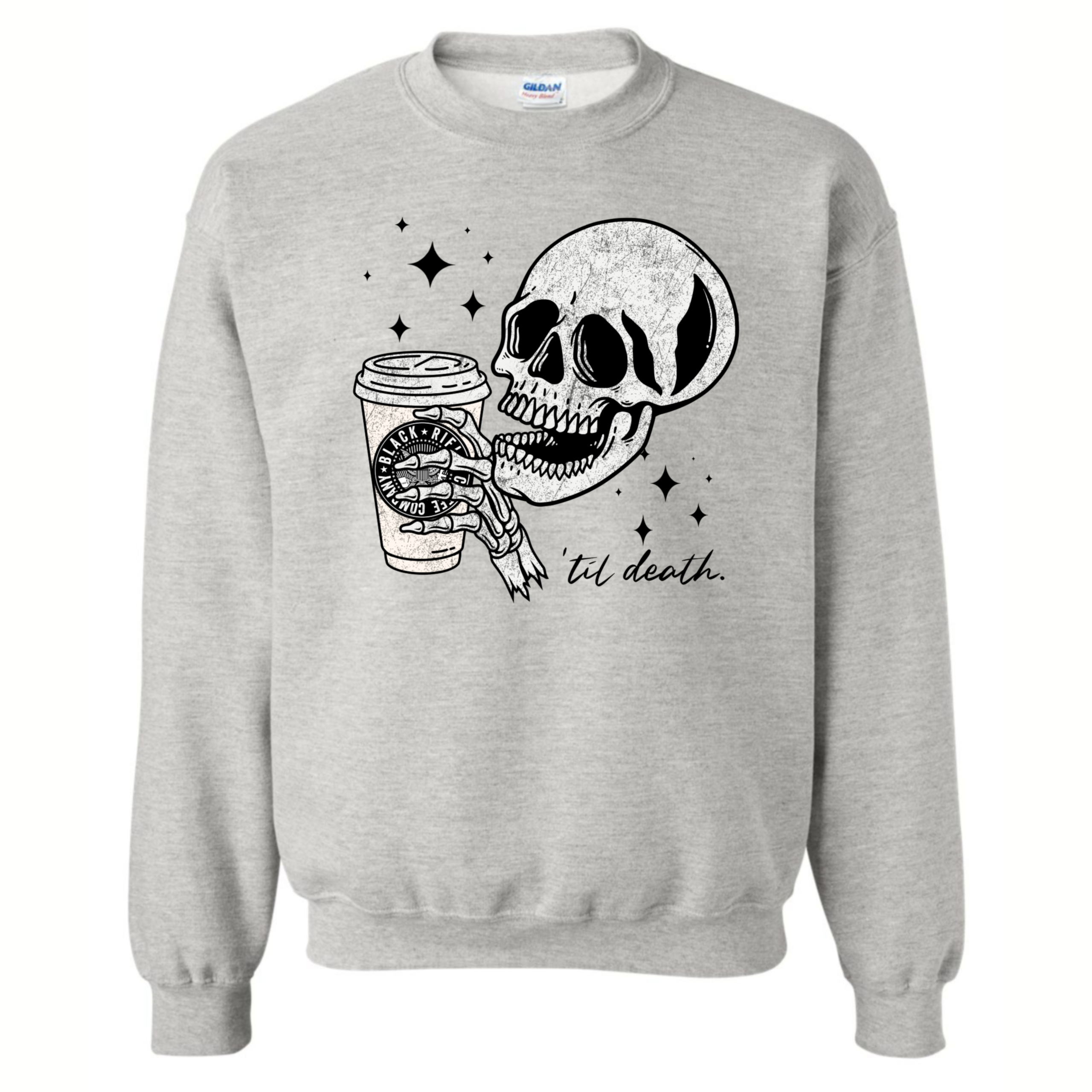 ‘Til Death Soda/Coffee Sweatshirt - Image 2